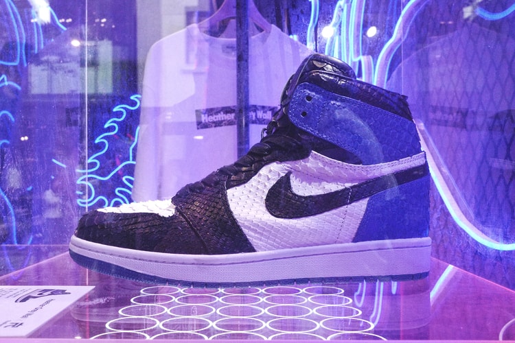 直擊 Heather Grey Wall x The Remade Air Jordan 1 客製鞋款發佈派對
