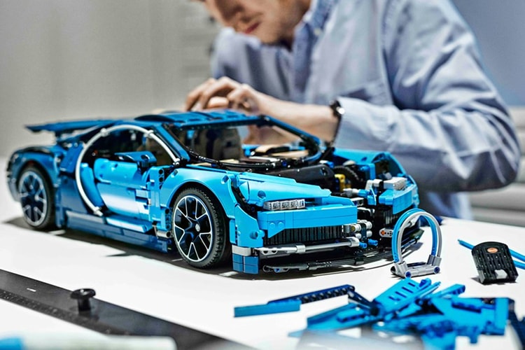 LEGO Technic 打造 1:8 超跑 Bugatti Chiron 模型