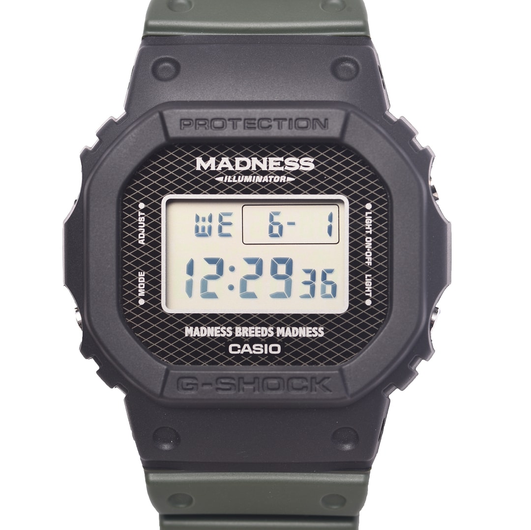 MADNESS x G-SHOCK DW-5000MD 聯名腕錶發售詳情公開