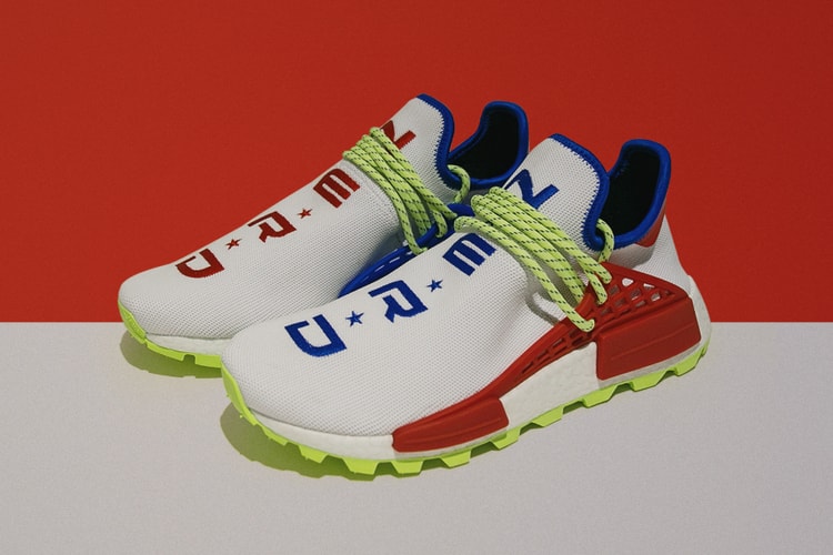 搶先預覽 Creme x N.E.R.D. x adidas Originals 全新聯名 PW Hu NMD 鞋款