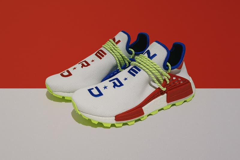 搶先預覽 Creme x N.E.R.D. x adidas Originals 全新聯名 PW Hu NMD 鞋款