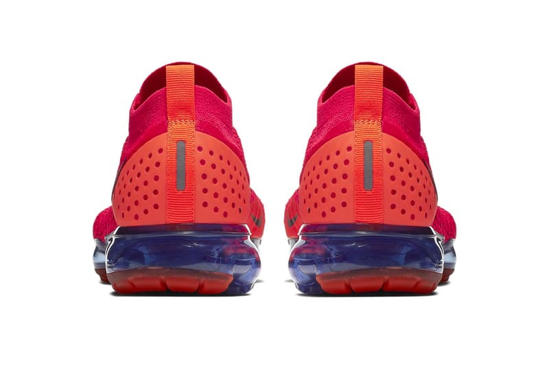 Nike Air VaporMax Flyknit 2.0 全新「Red Orbit」配色發售詳情公開