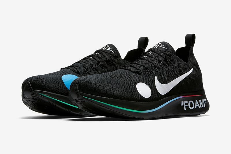 Off-White™ x Nike 聯名 Zoom Fly Mercurial Flyknit 官方圖片釋出