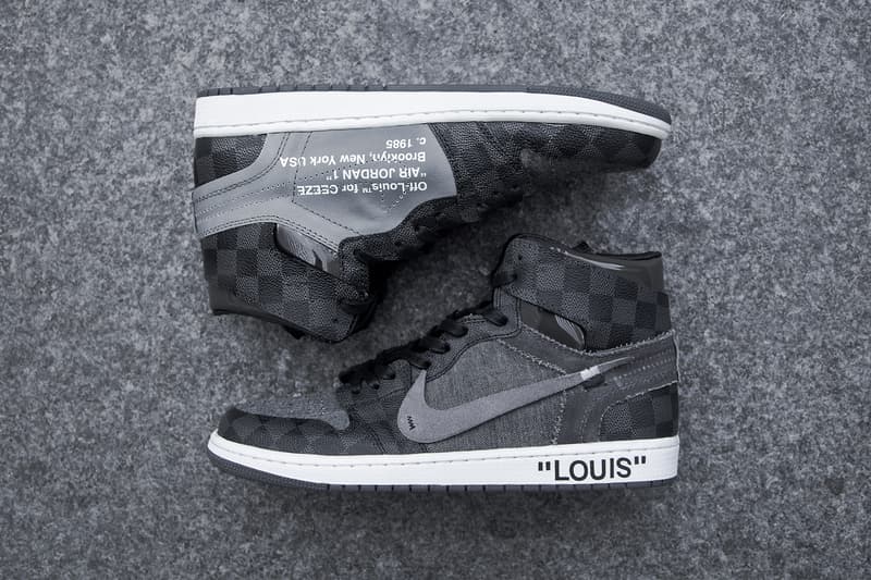 藝術家打造全新 Air Jordan 1「Off-Louis」V2 限量定製鞋款