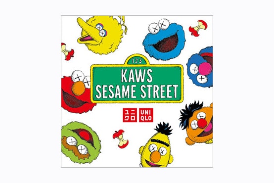 UNIQLO UT x KAWS x SESAME STREET 联名系列發售詳情公开