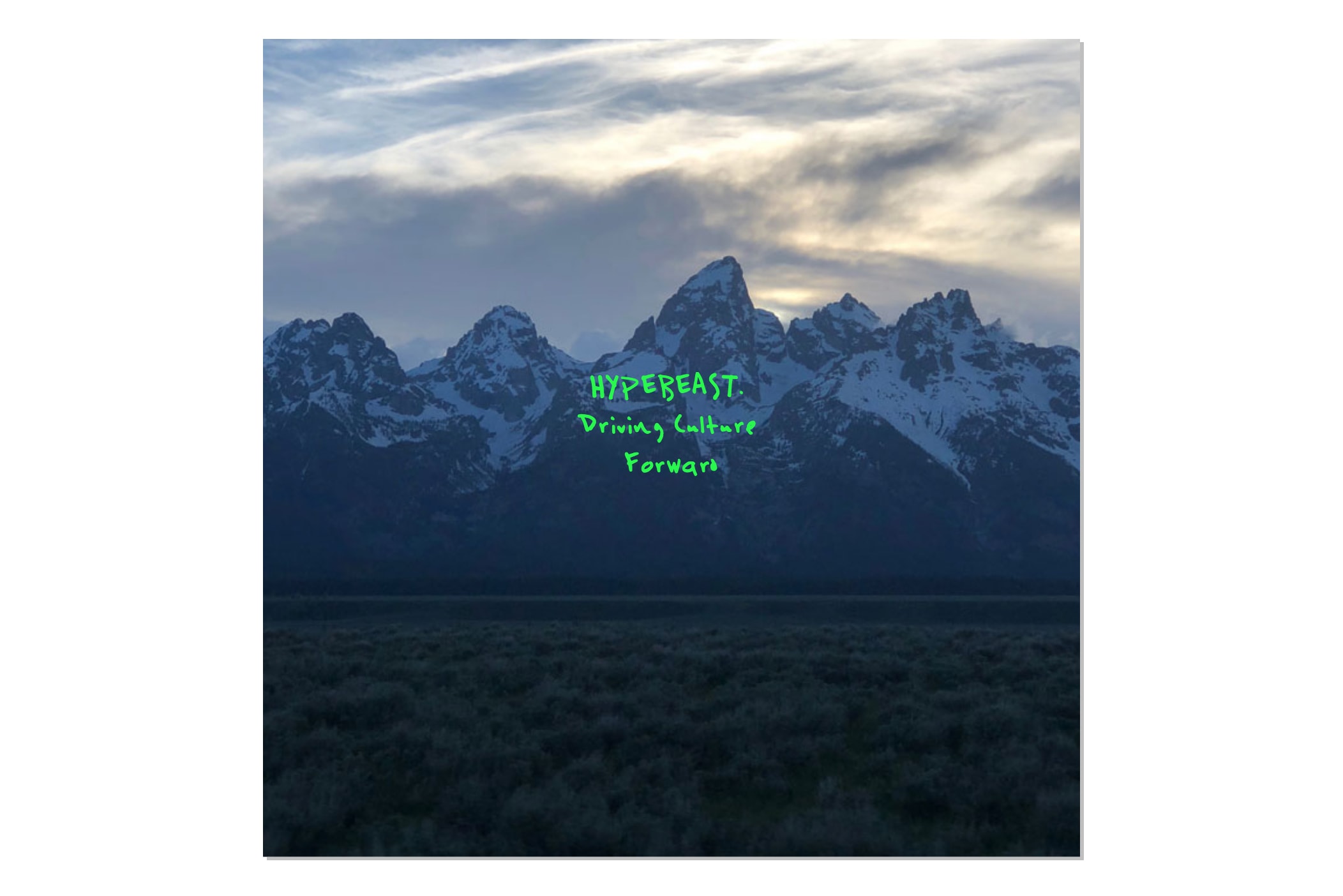 DIY Kanye West 最新大碟《YE》封面