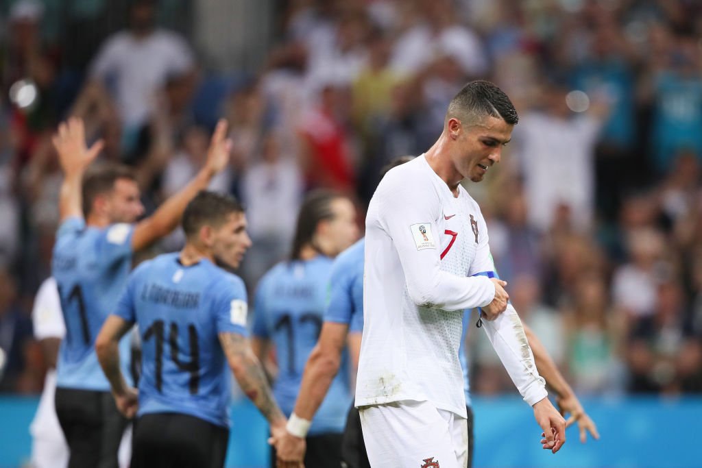2018 世界盃 − 「十六強賽」烏拉圭憑 2：1 擊敗葡萄牙