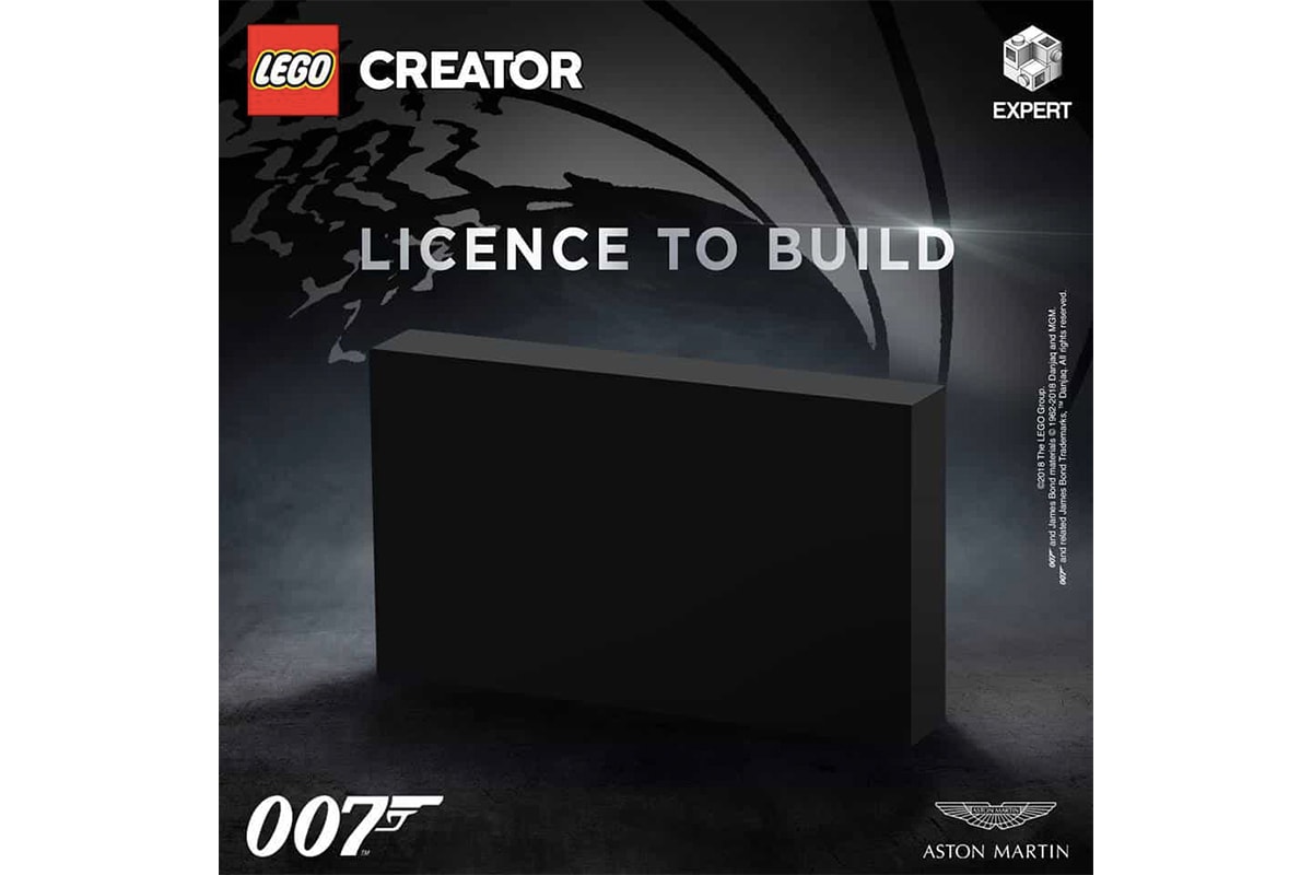 LEGO 預告即將推出 James Bond 御用 Aston Martin 跑車積木模型