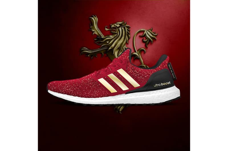 《Game of Thrones》x adidas 聯名 UltraBOOST「Lannister」配色曝光