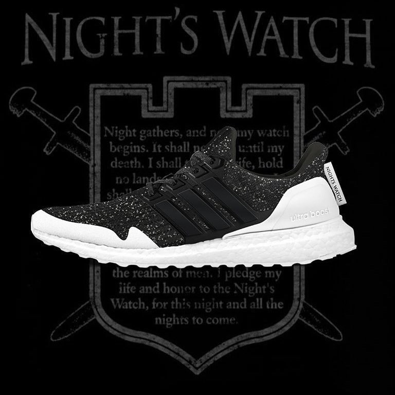 《Game of Thrones》x adidas 全新聯名 UltraBOOST「Night's Watch」配色曝光