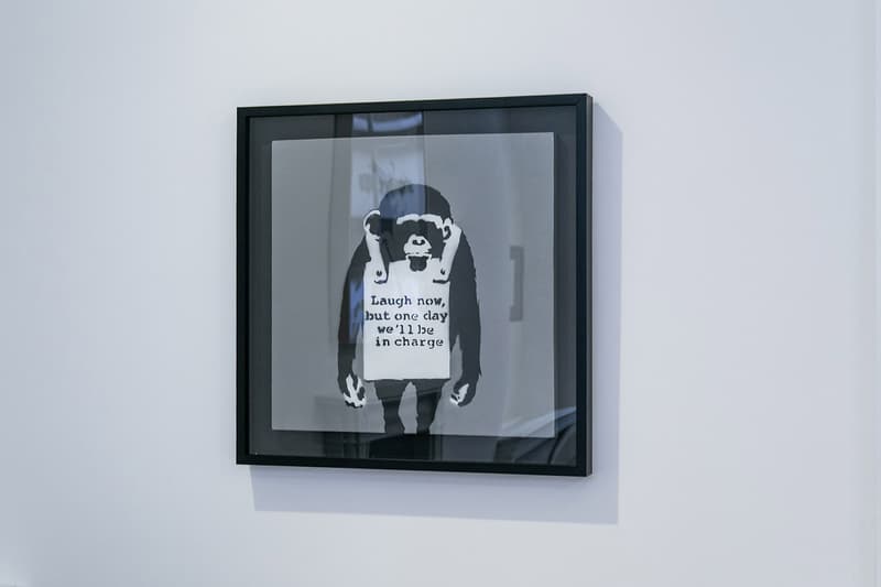 走進神秘街頭藝術家 Banksy 倫敦非官方展覽「Greatest Hits」