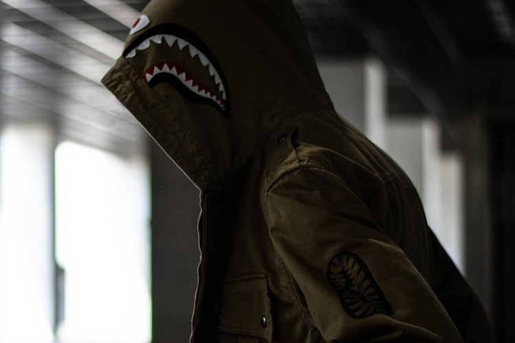 A BATHING APE® 全新 Shark Parachute Jacket 即將上架