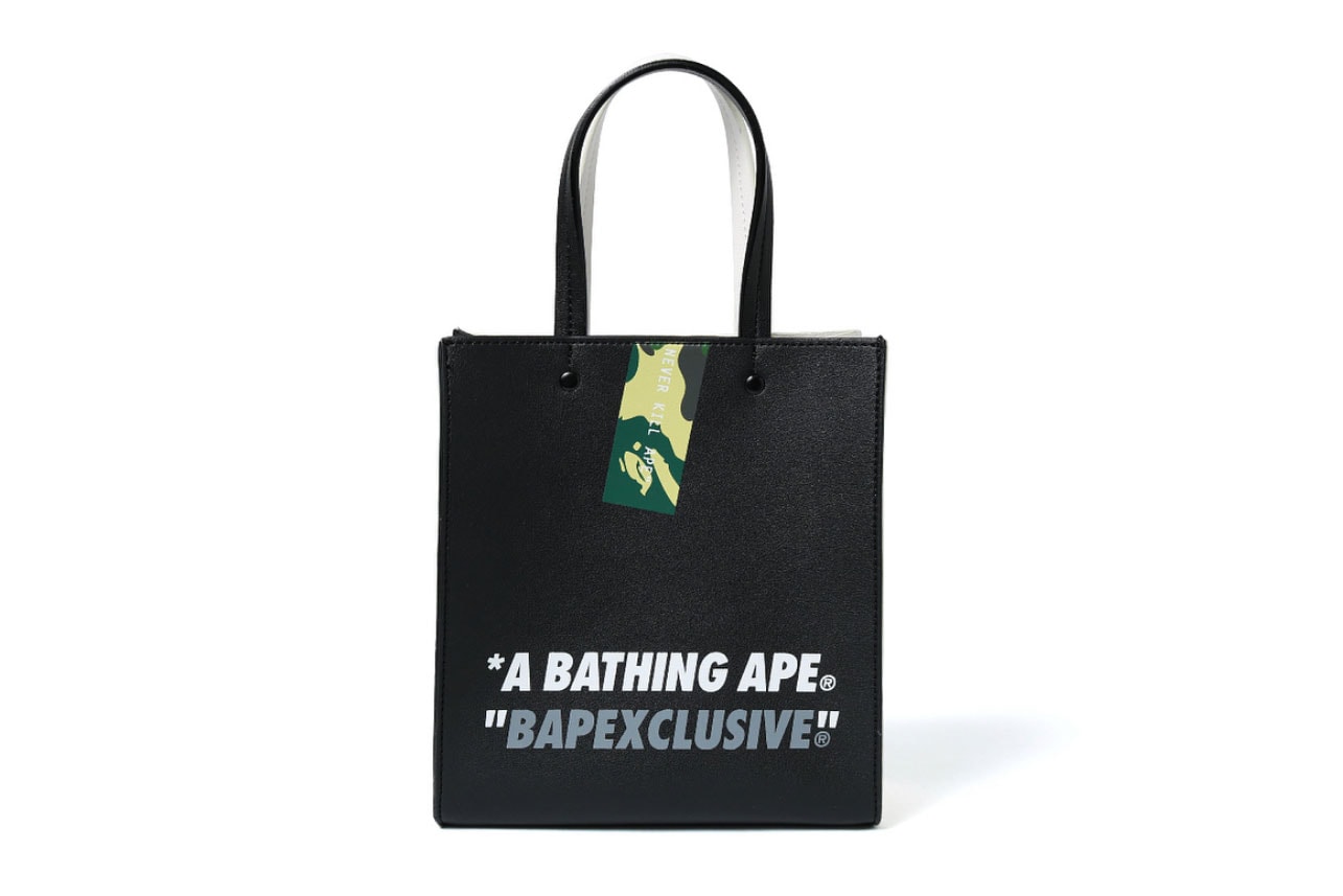 A BATHING APE®「購物袋」造型手提包正式上架