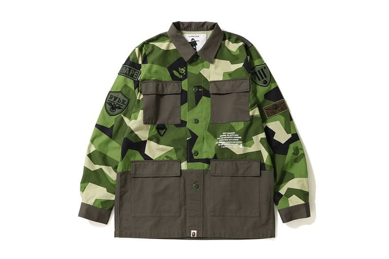 A BATHING APE® 2018 秋冬「Splinter Camo」系列即將上架