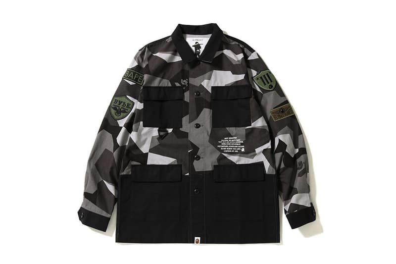 A BATHING APE® 2018 秋冬「Splinter Camo」系列即將上架