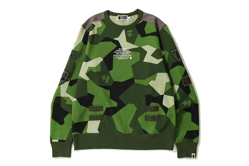 A BATHING APE® 2018 秋冬「Splinter Camo」系列即將上架