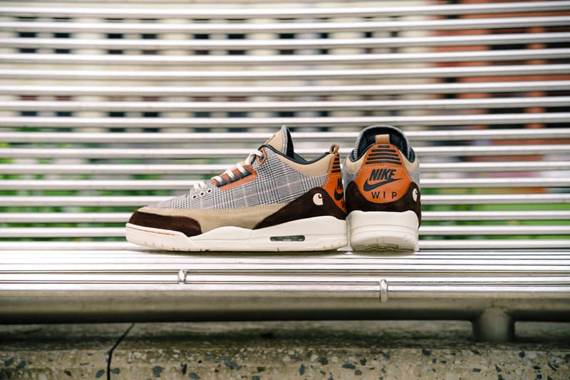 BespokeIND 打造全新 Air Jordan 3「Carhartt WIP」定製配色