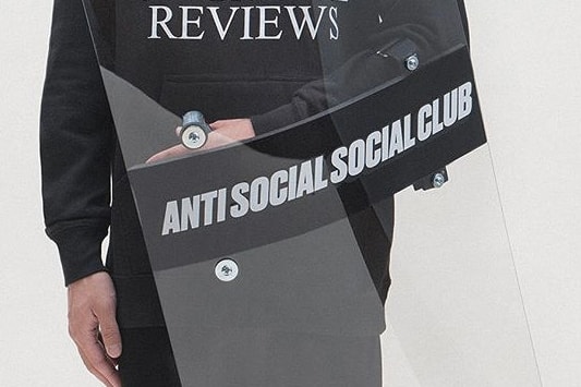 約架必備?Anti Social Social Club 推出防暴盾牌