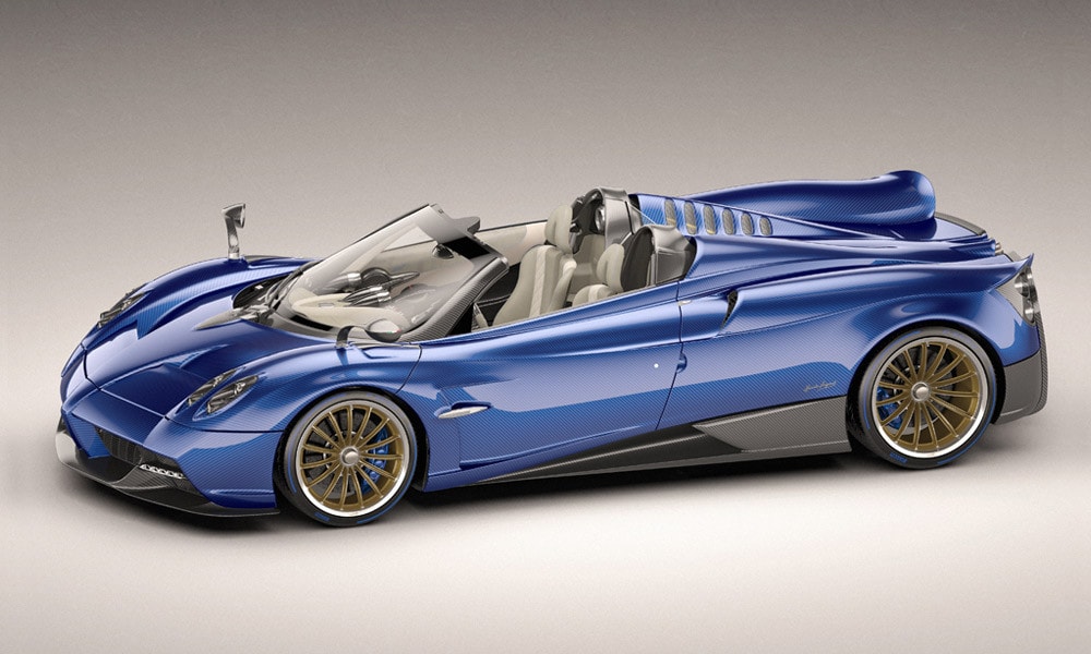 限量三台－Pagani Zonda HP Barchetta 成為世上最昂貴汽車