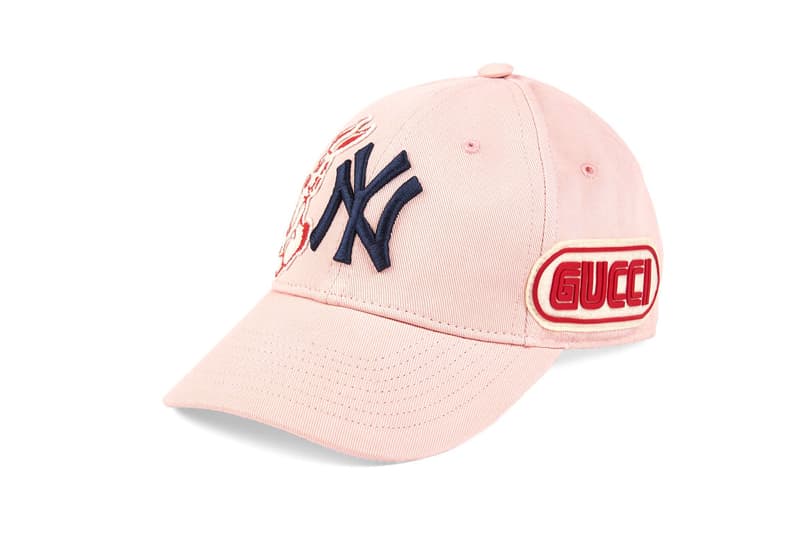 Gucci x New York Yankees 聯名別注系列上架