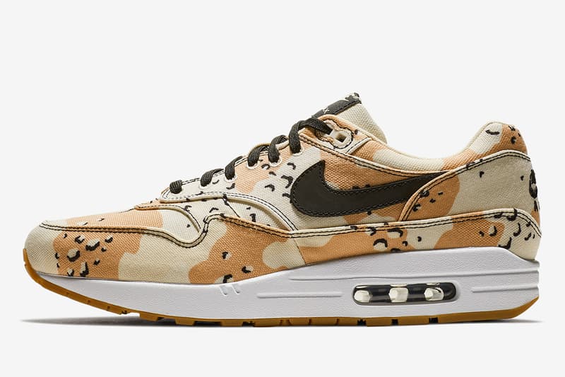 Nike Air Max 1 全新配色设计「Desert Camo」 