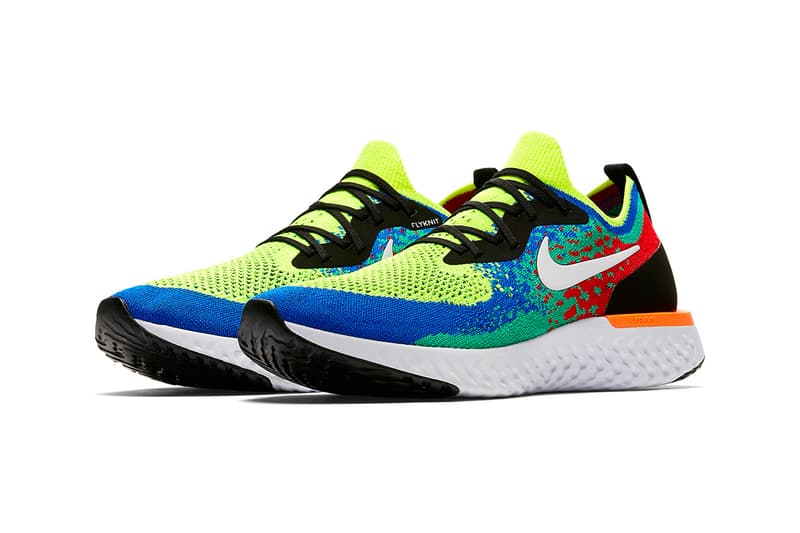 Nike Epic React Flyknit 全新「Belgium」配色官方圖片釋出