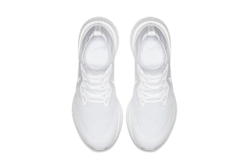 Nike Epic React Flyknit 全新「Triple White」配色正式上架