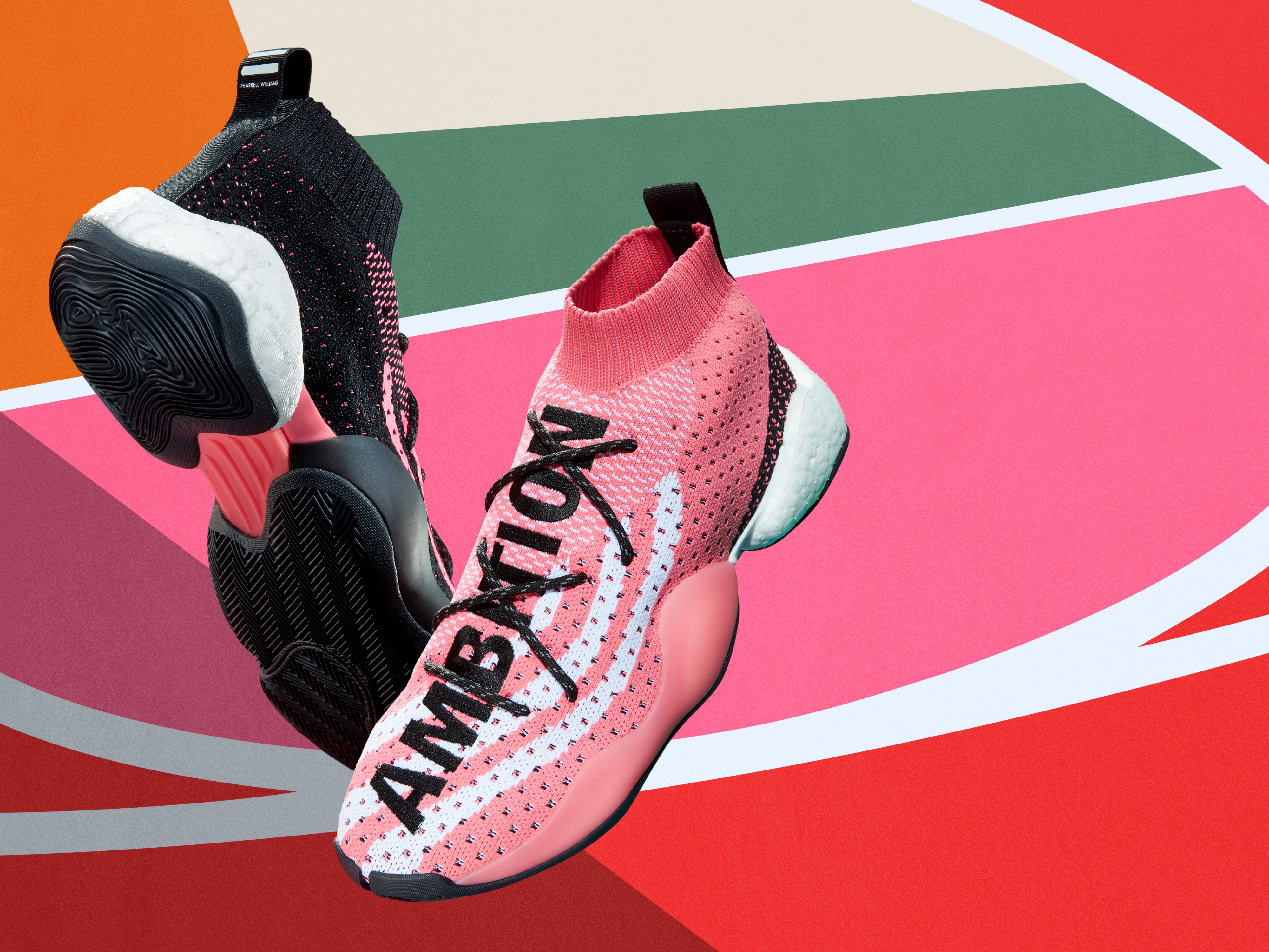 adidas Originals = PHARRELL WILLIAMS 全新聯名 Crazy BYW「Ambition」系列正式發布