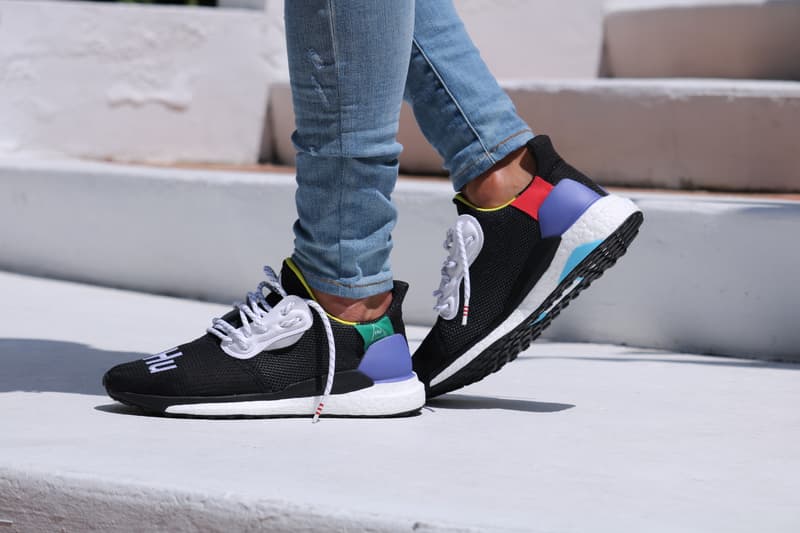 Pharrell x adidas 聯名 Solar Hu Glide St 全新配色上腳預覽