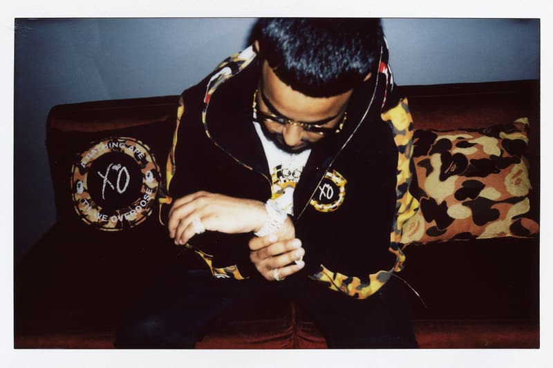 The Weeknd 正式發布 A BATHING APE® x XO 聯名系列