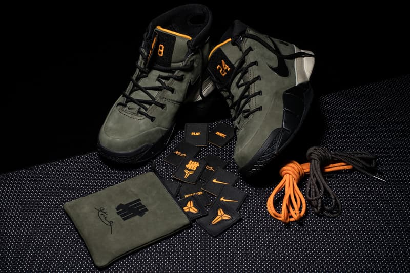 UNDEFEATED x Nike Kobe 1 Protro 親友限定版本正式發布