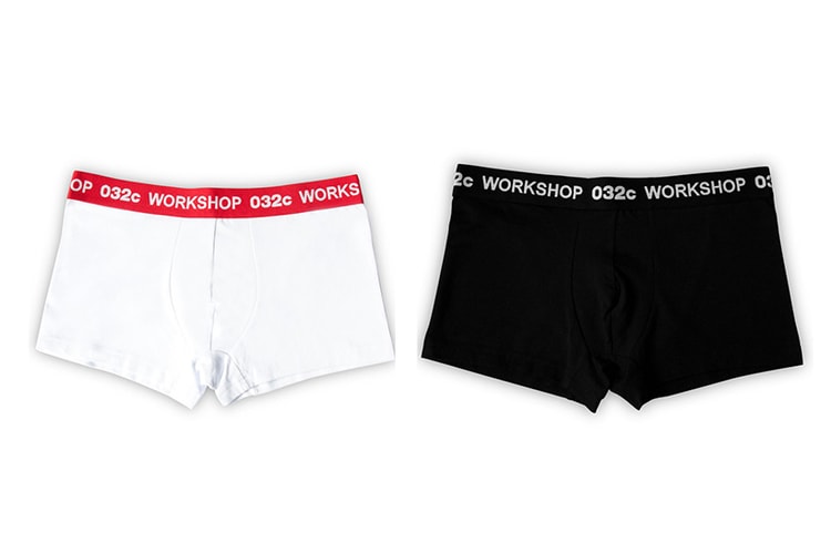 032c 推出全新 Logo 內衣系列