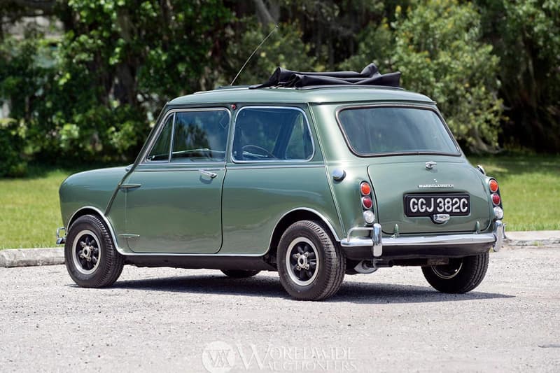 Paul McCartney 曾擁有的 1965 年 Mini Cooper S DeVille 將進行拍賣