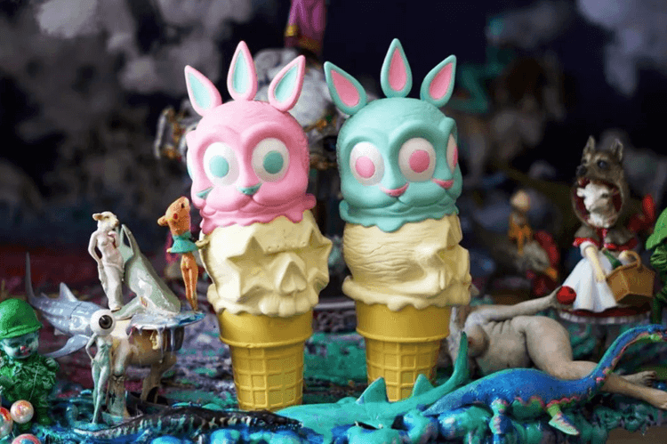 Ron English x APPortfolio x Made By Monsters 三方聯名「Melty Ronnnie Rabbbit」系列即將發售