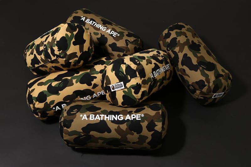 A BATHING APE® 全新 1st Camo 迷彩抱枕即將上架