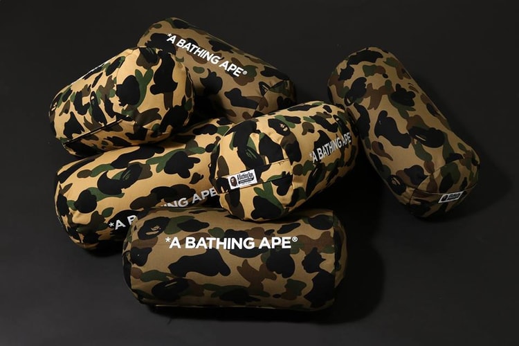 A BATHING APE® 全新 1st Camo 迷彩抱枕即將上架