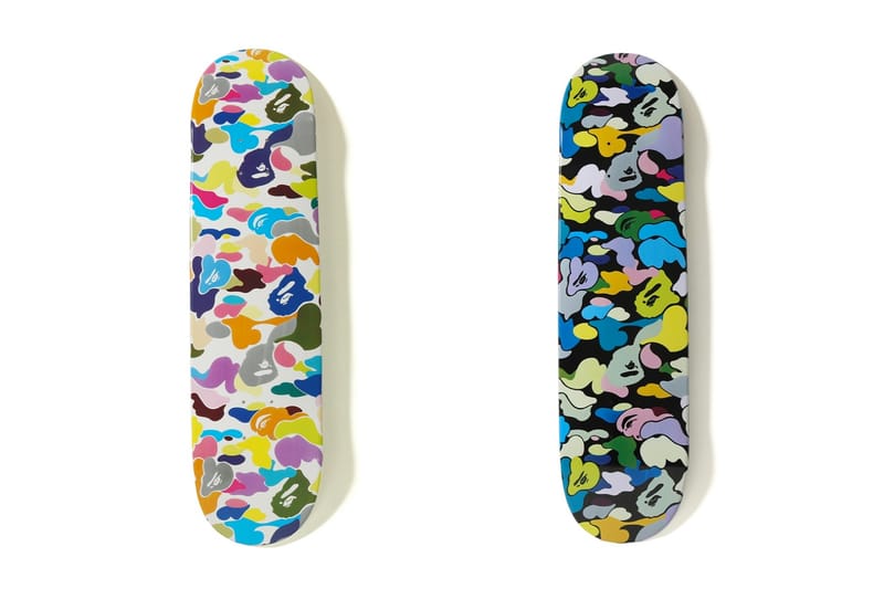 A BATHING APE® Multi Camo 迷彩滑板登场