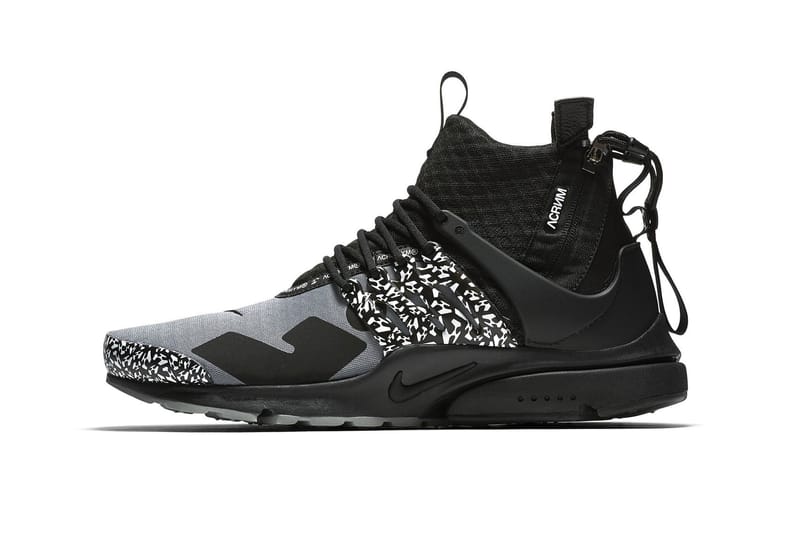 ACRONYM x Nike 全新聯名 Air Presto Mid 系列官方圖片完整揭曉