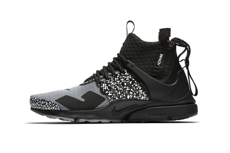 ACRONYM x Nike 全新聯名 Air Presto Mid 系列官方圖片完整揭曉