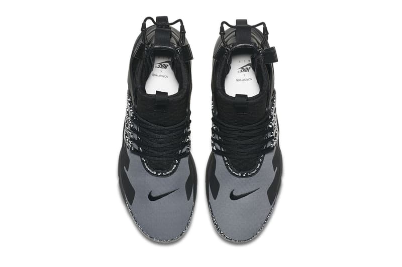 ACRONYM x Nike 全新聯名 Air Presto Mid 系列官方圖片完整揭曉