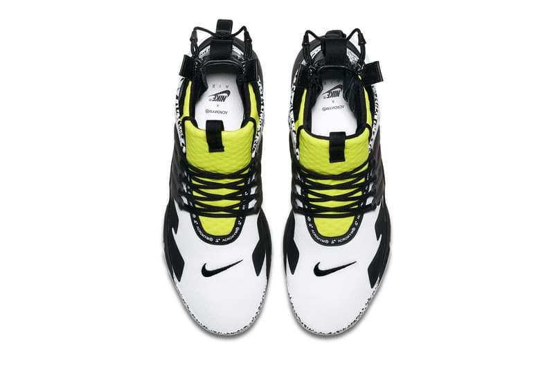 ACRONYM x Nike 全新聯名 Air Presto Mid 系列官方圖片完整揭曉