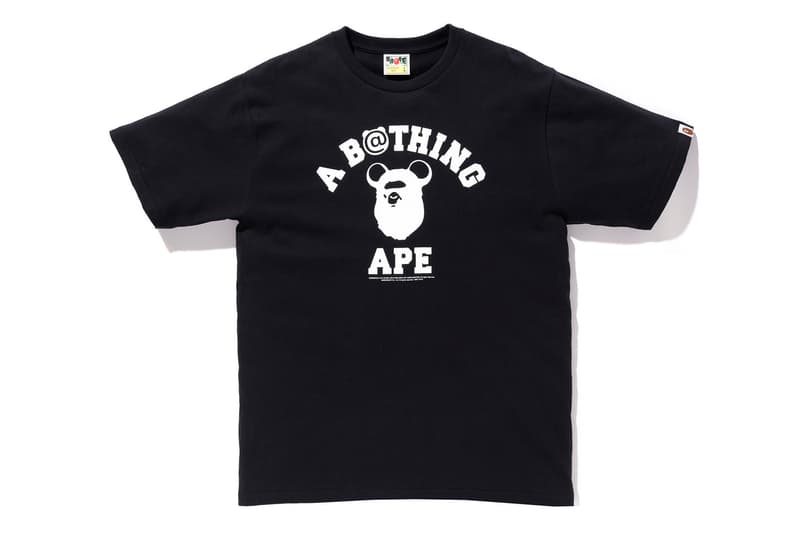 A BATHING APE® x Medicom Toy 全新 BE@RBRICK 聯名 T-Shirt 系列