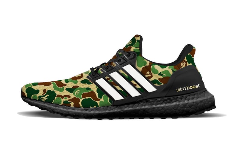 A BATHING APE® x adidas 2019 聯名 UltraBOOST 最新預覽圖及發售信息釋出