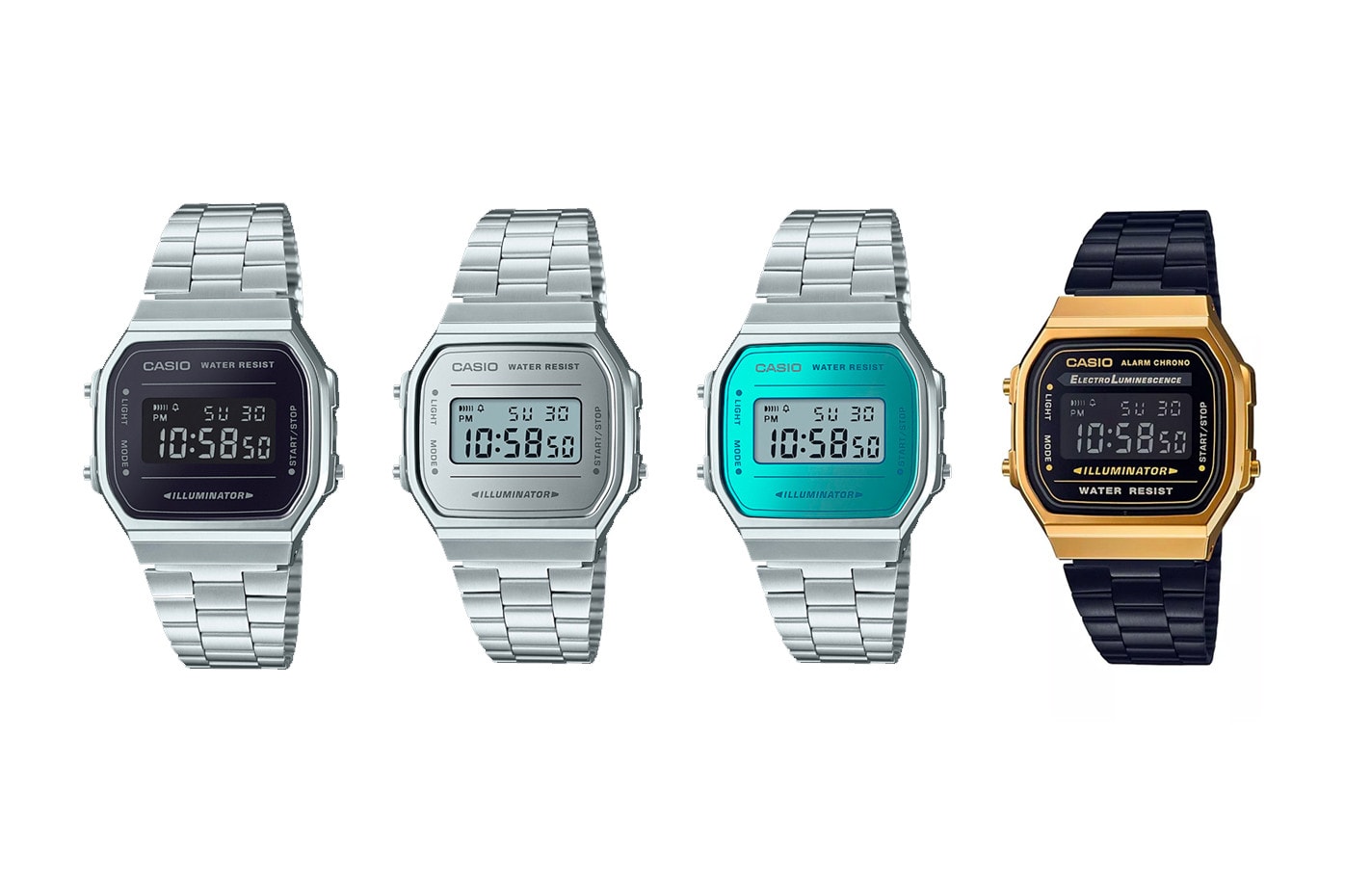 Casio 推出 80 年代復古風金屬腕錶系列