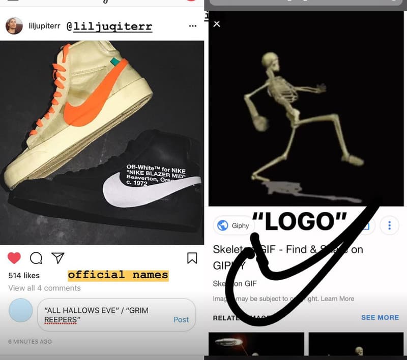 Virgil Abloh 正式為未曾推出之 Off-White™ x Nike Blazers 命名！