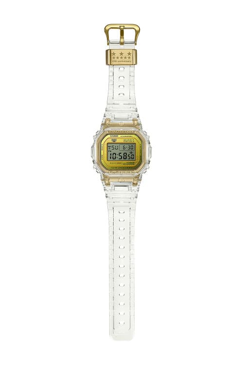 G-SHOCK 推出透明錶殼「Glacier Gold」35 周年別注系列