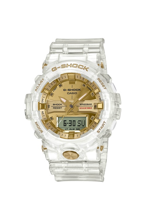 G-SHOCK 推出透明錶殼「Glacier Gold」35 周年別注系列