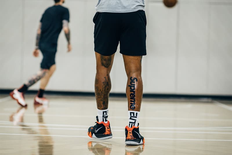 誓死效忠 − NBA 球員 J.R. Smith 竟將「Supreme」刺在腿上！