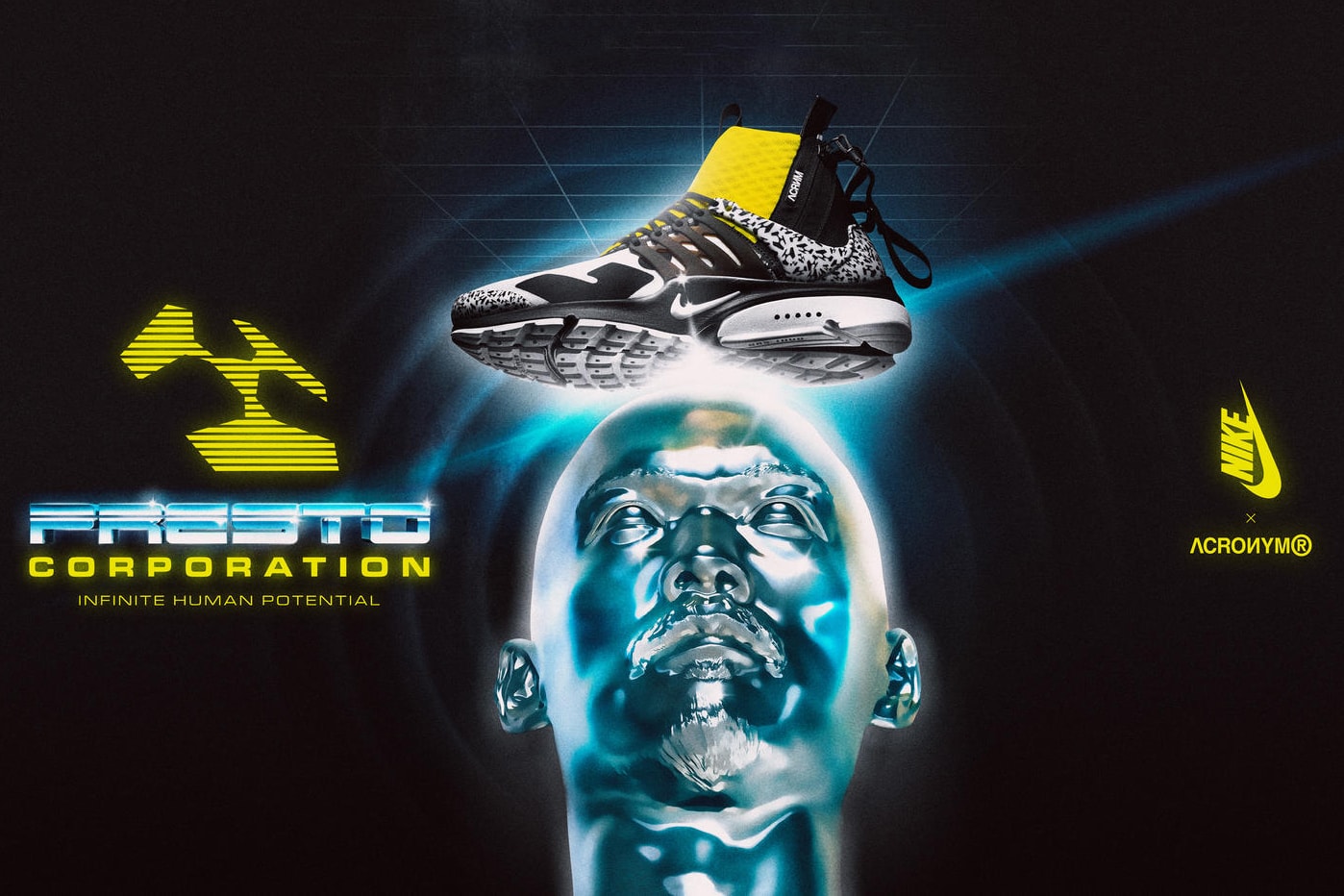 Nike Air Presto Mid x ACRONYM® 全新系列正式發佈