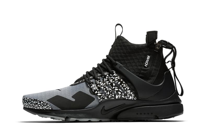 Nike Air Presto Mid x ACRONYM® 全新系列正式發佈